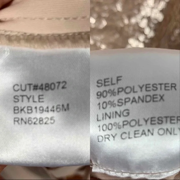 Tadashi Shoji Surplice Sequin Dress - Picture 15 of 15